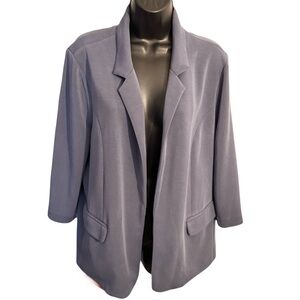 Skies Are Blue Women's Slate Gray Blazer